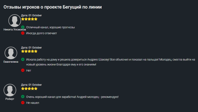 Обзор канала Telegram Бегущий по линии – отзывы об Андрее Шахове